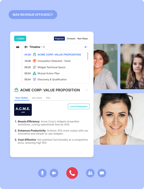Aircover sales enablement features